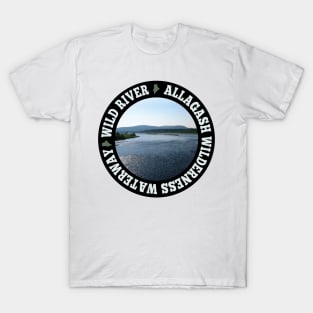 Allagash Wilderness Waterway Wild River circle T-Shirt